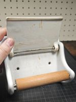 Wunderschöne alte Keramischer  WC Rollenhalter