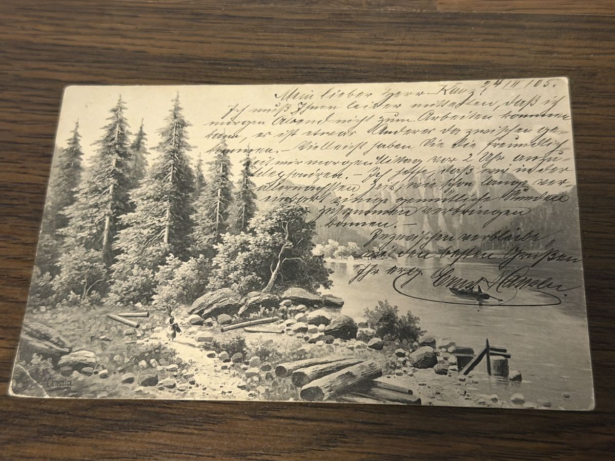 Cartes postales: Vintage 1905 Postcard - Springtime Find! – D'occasion à BADEN par Sprinz