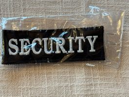 Neuer Security Aufnäher, ungebraucht, Top Zustand!