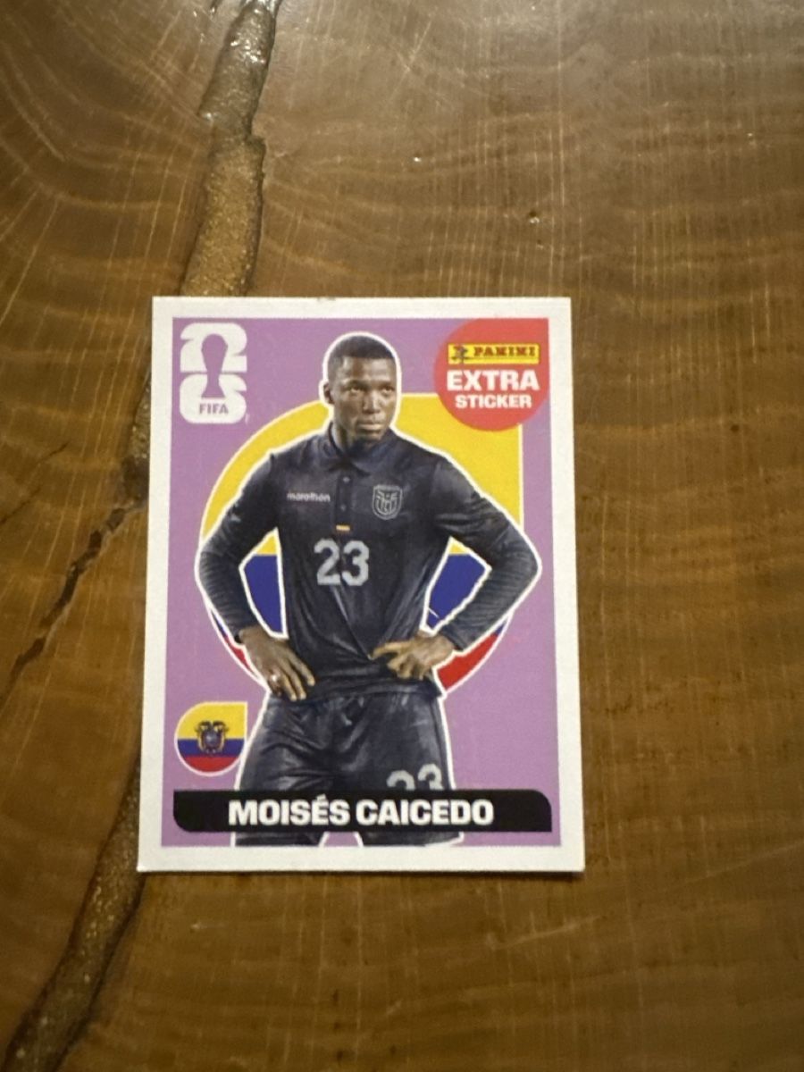 Panini Sammelbilder & Trading cards: Panini extra Sticker Wm 2026 Moisés Caicedo – Neu (gemäss Beschreibung) aus Heiden von fra_2bjn