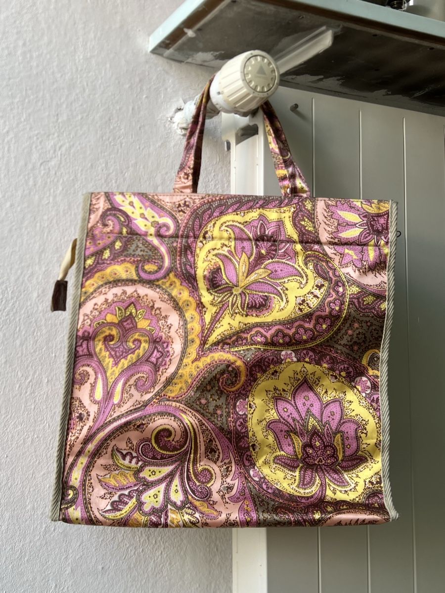 Borse da donna: Vintage Handtasche mit Paisley Muster – Usato da Riehen venduto da queesla 2