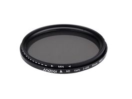 VARIABLER ND-FILTER 55mm - ND2 BIS ND400 - DSLR FILTERRING