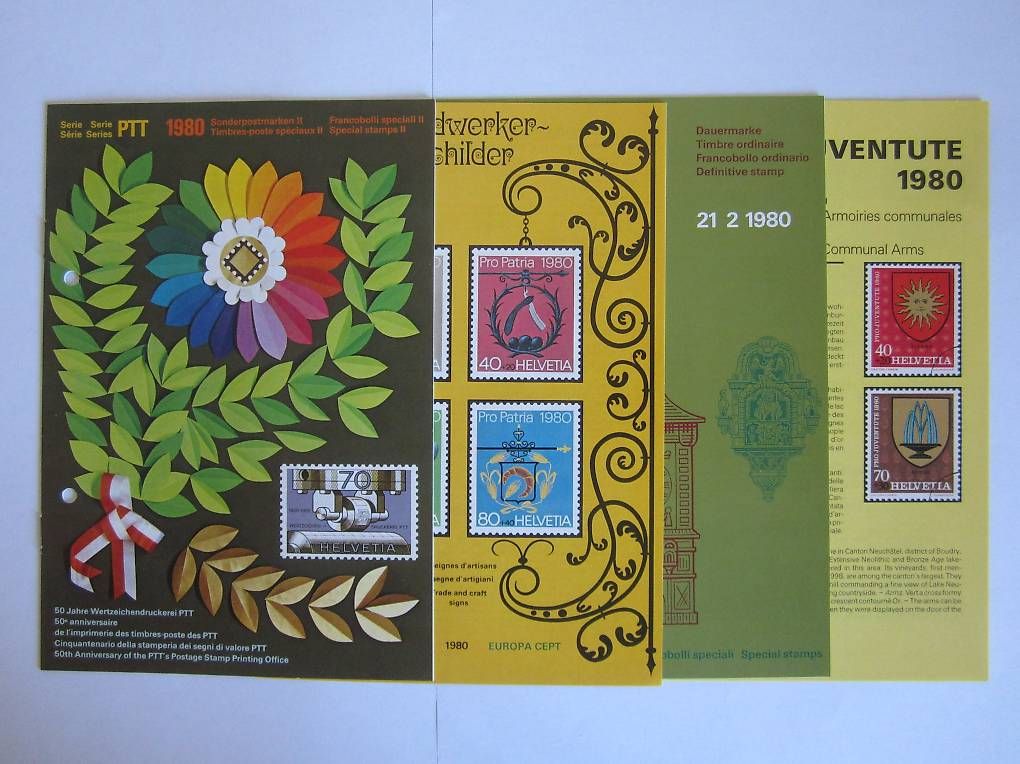 Tutti i francobolli: PTT "Die Post" Philatelie – Usato da Saland venduto da k_z_tny8