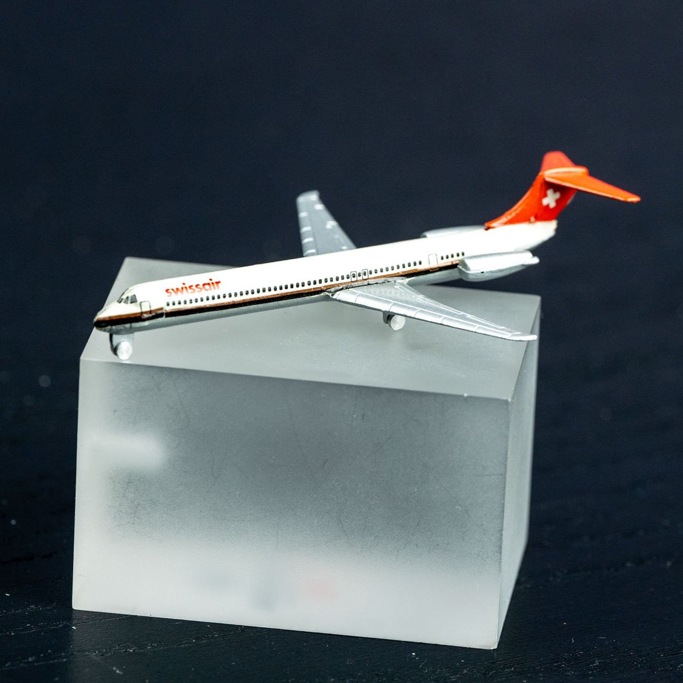 Swissair Modellbausätze & Standmodelle: Display Model Swissair DC9-81 – Gebraucht aus Cham von Harley59