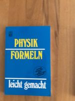 Physik Formeln - leicht gemacht Taschenbuch Produktinformati