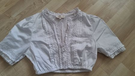 Krüger Dirndl Bluse, Gr. 34, wie neu!