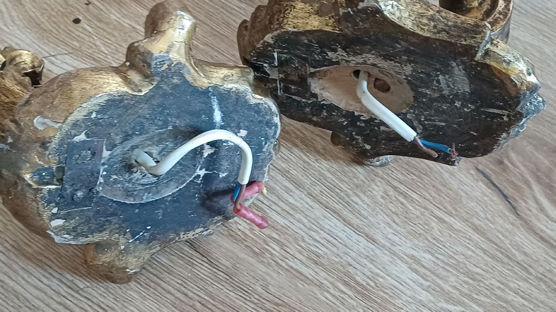 Lampes: 2 Barock Wandleuchter – D'occasion à Flawil par Naphtali 1