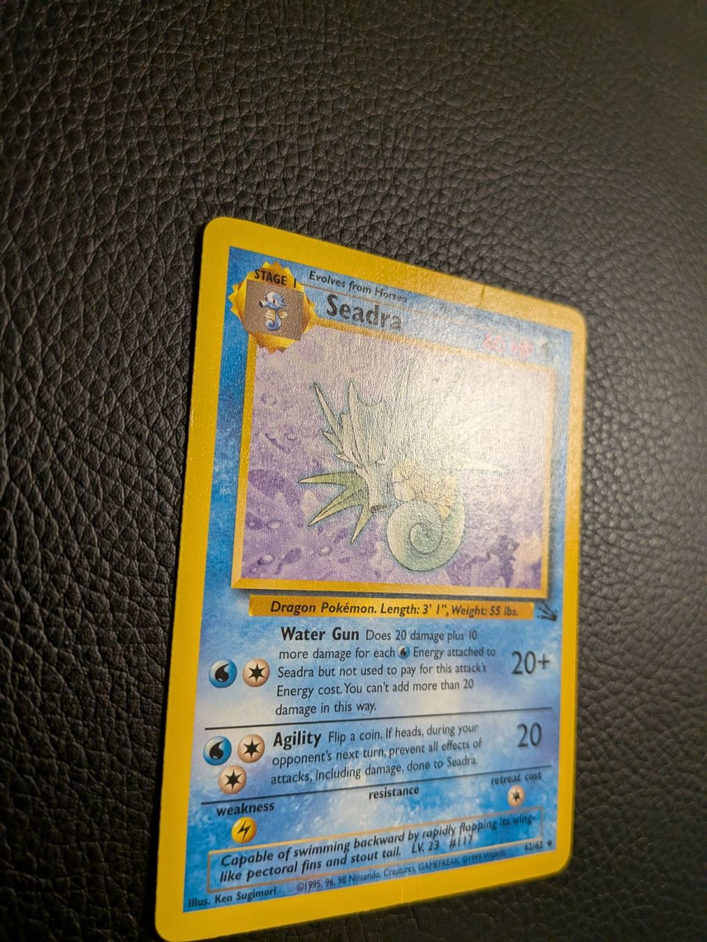 Pokémon Carte collezionabili: Fossil Seadra 42/62 Ab 1 – Usato da Paradiso venduto da Pkmn10 2