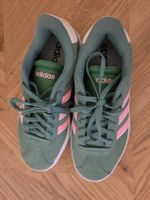 Adidas Sneaker grün pink Gr.38 2/3 sehr gut erhalten
