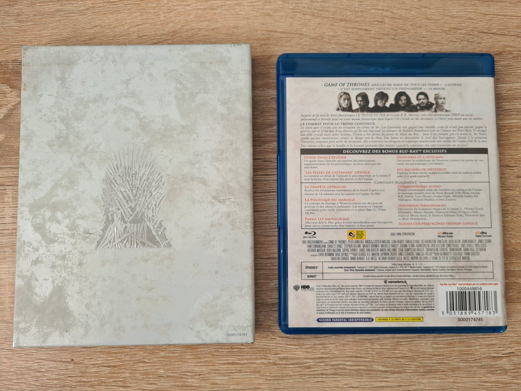 Tutti i DVDs: Game Of Thrones Saison 3 (5 Disk) - Blu-ray – Usato da Carouge GE venduto da Franllo 1