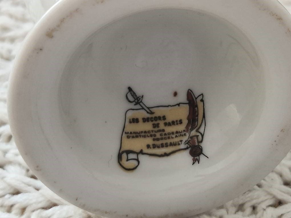 Tazze: 2 antike Kaffeebecher "Les Décors de Paris" von P. Dussault – Nuovo (secondo la descrizione) da Wolfhalden venduto da Elisabeth_b 2
