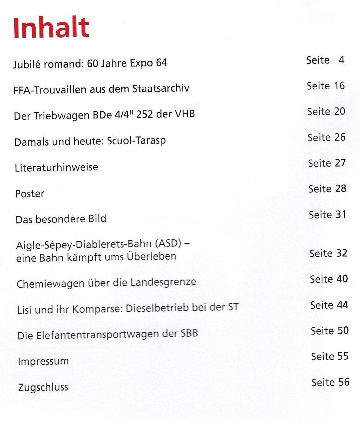 Revues & Magazines: Semaphore Nr.84 Sommer 2024 – D'occasion à Bözberg par Cumba 1