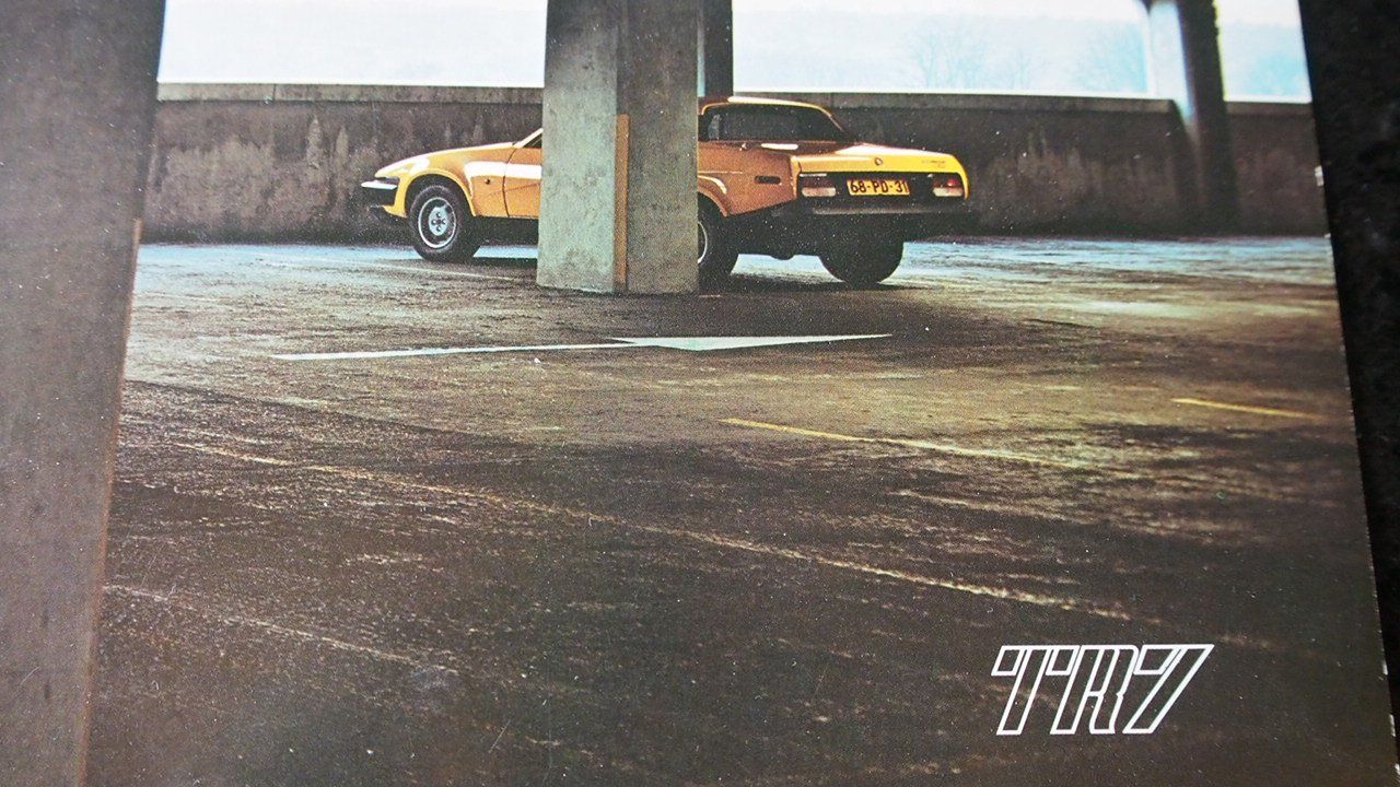 Triumph Documenti: Triumph TR7 Prospekt 1975 – Usato da Zofingen venduto da sosalinos01