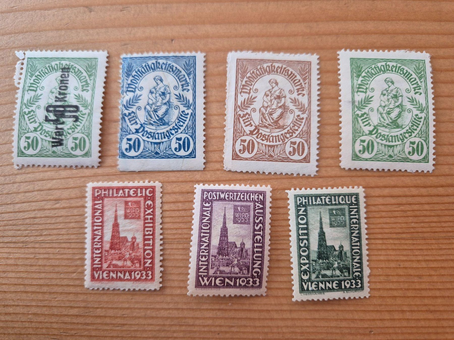 Tutti i francobolli: Oesterreich Verschlussmarken/Vignetten gebraucht gem. Bilder – Usato da Oberuzwil venduto da ceeg7