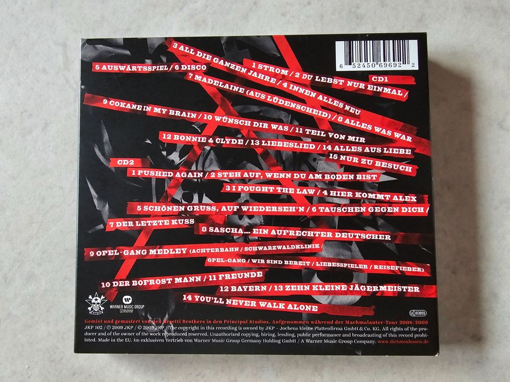 Die Toten Hosen Machmalauter LIVE / 2 CDs Kaufen auf Ricardo