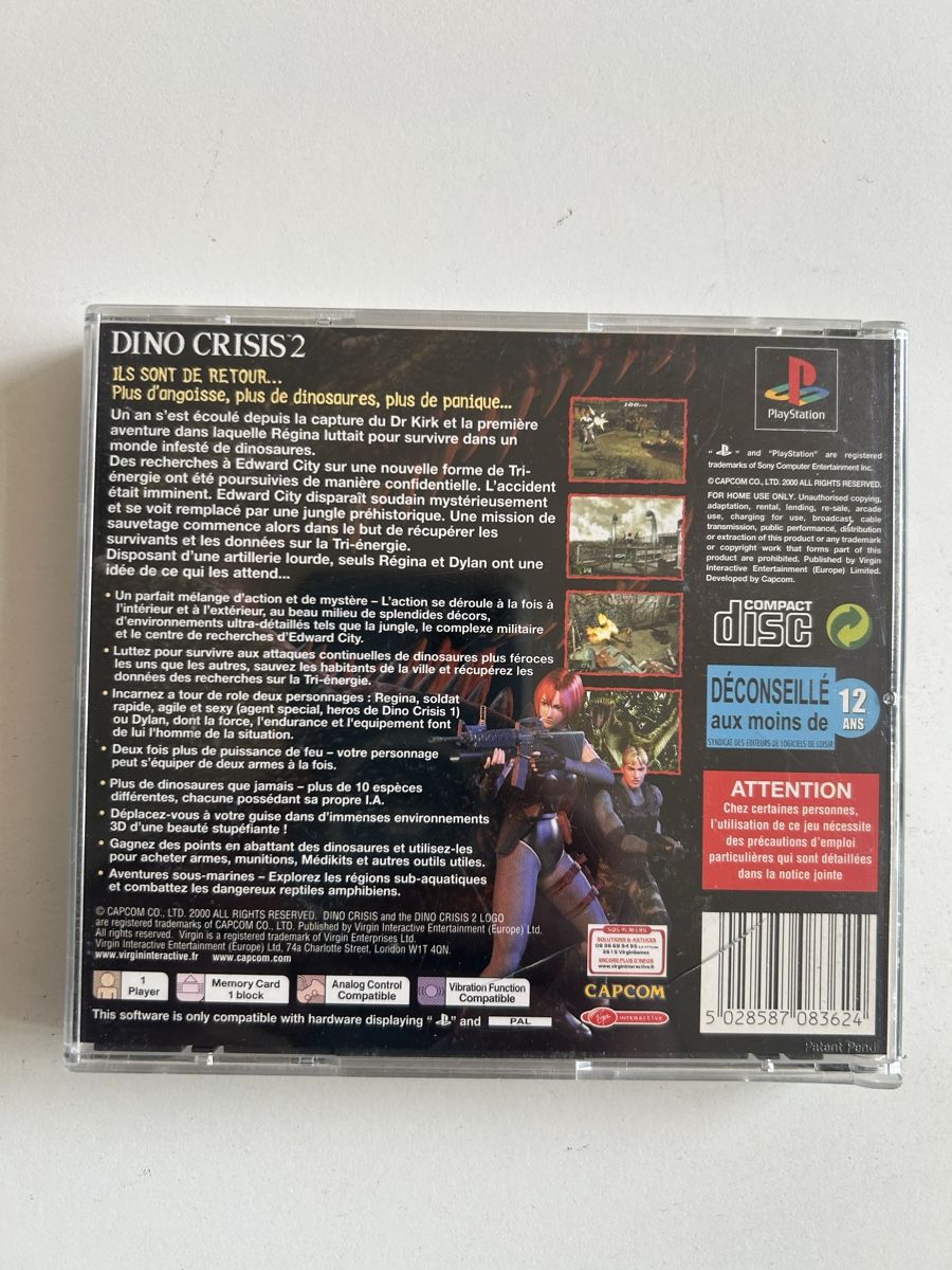 Giochi: Dino Crisis 2 Fra cib – Usato da Pully venduto da PongDayOne 1