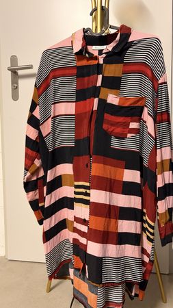 Masai Kopenhagen Bluse mit Muster, Gr. XS, neuwertig, toll!