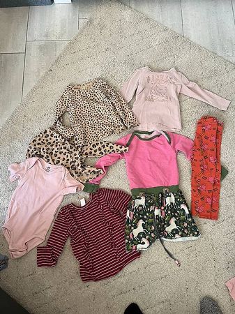 Mädchen-Kleider Set 98/104