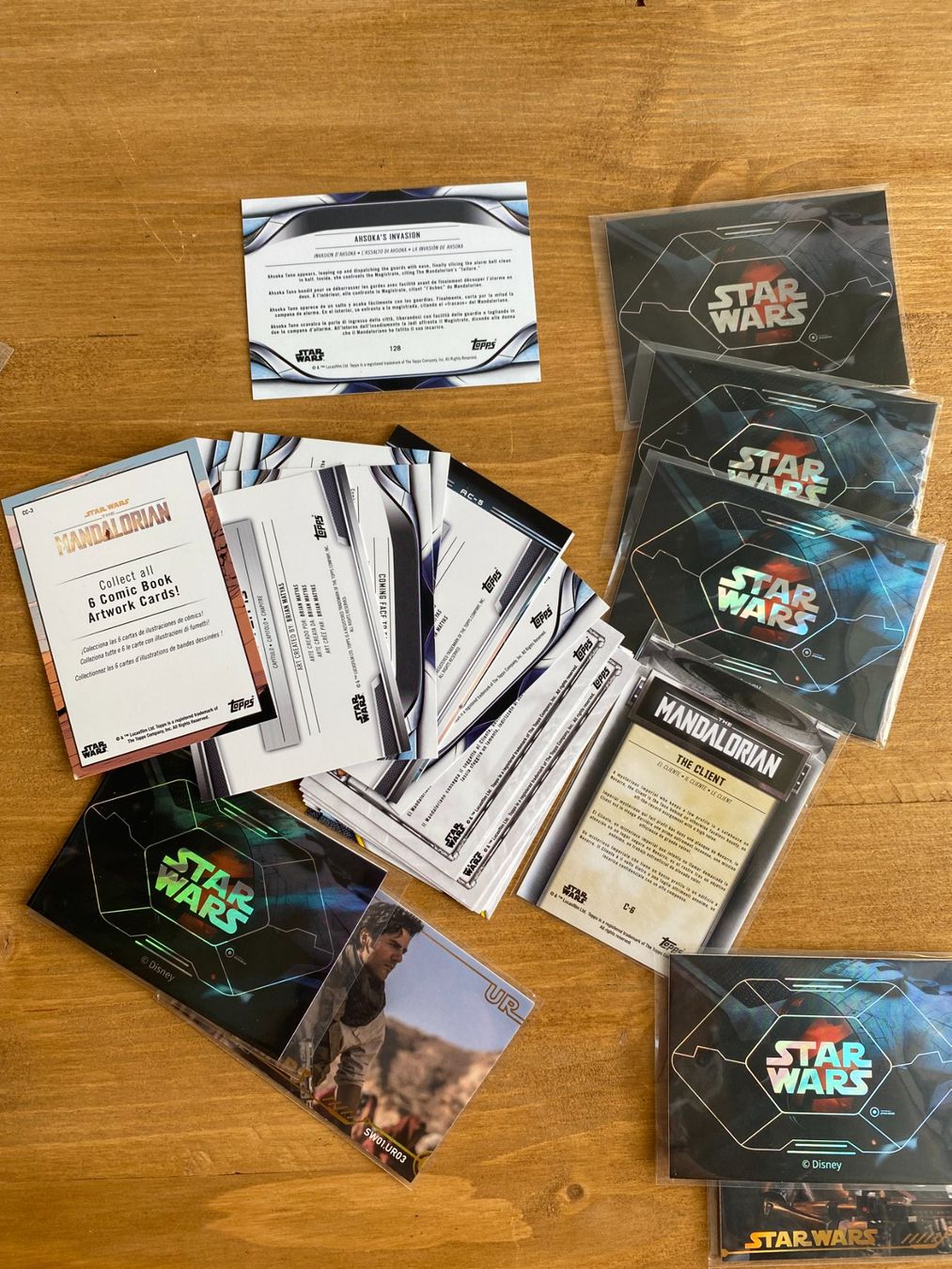 Topps Sammelbilder & Trading cards: Ca. 80 Star Wars/Mandalorian Sammelkarten Topps – Gebraucht aus Luzern von fairflip 2
