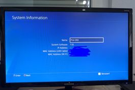 Sony Playstation 4 - 500GB (Firmware 7.55)
