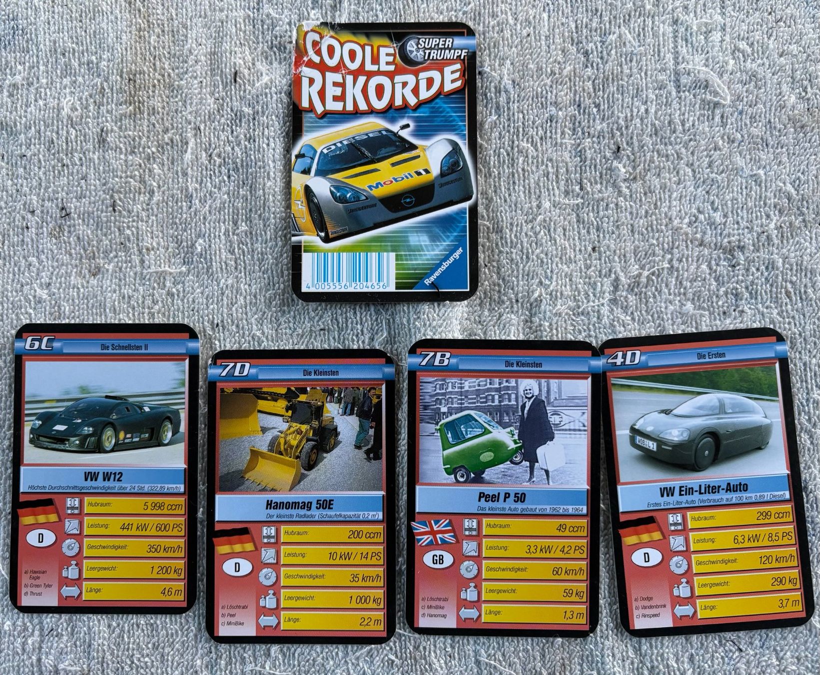 Giochi: QUARTETT COOLE REKORDE – Usato da Ostermundigen venduto da wini63 3