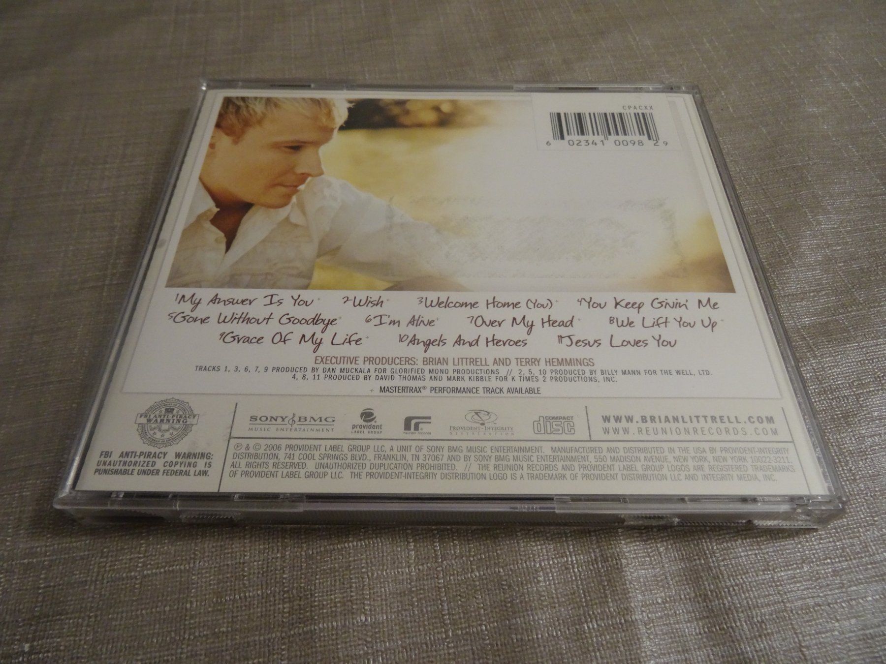 CDs: Brian Littrell - Welcome Home CD – Gebraucht aus Olten von Disc-Ausverkauf 1