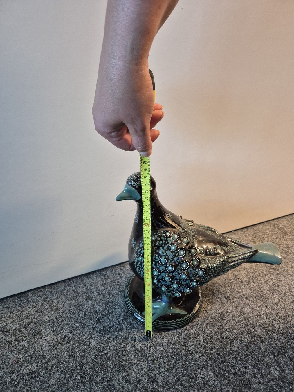 Statuette: Taube aus Ton – Usato da Wettingen venduto da mus_gsb5 1
