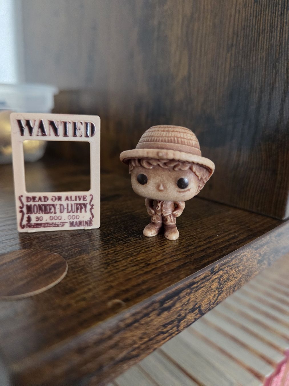 Figuren: monkey d luffy in braun kinder joy figur – Neu und originalverpackt aus Riniken von widmersteffi 1