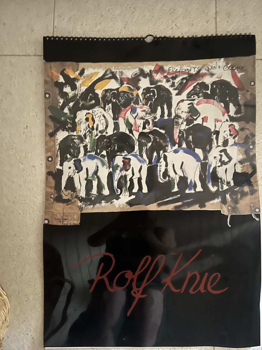 Calendari: 7 Rolf Knie Kalender – Usato da Suhr venduto da brigittaba 4