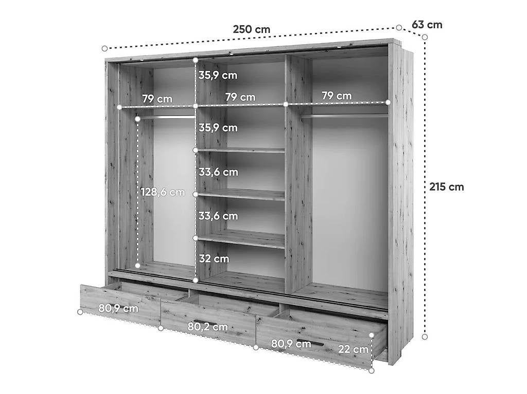 Armadi: Magnifique armoire en chêne – Usato da Pully venduto da yas_zjb2 4