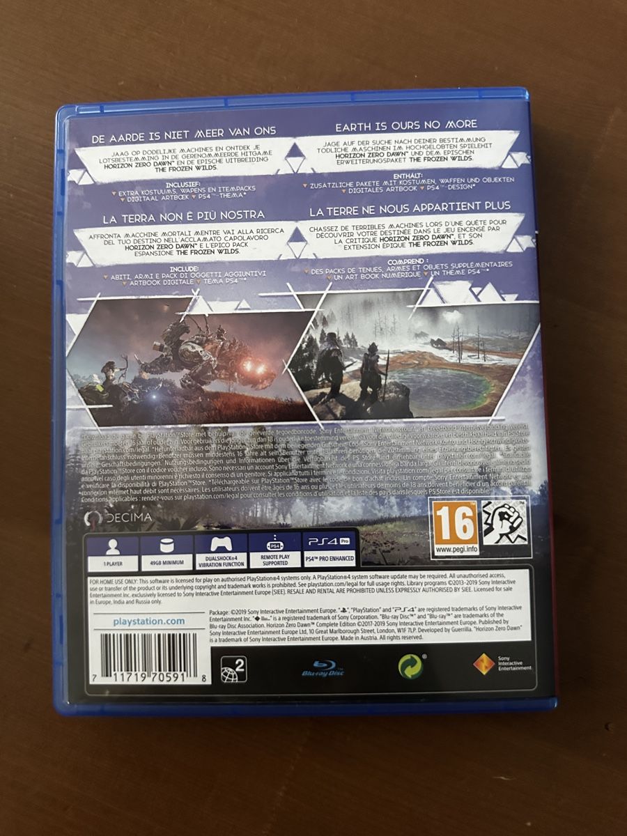 Giochi: Horizon Zero Dawn - PS4 – Usato da St. Margrethen SG venduto da Dennystechtipps 1