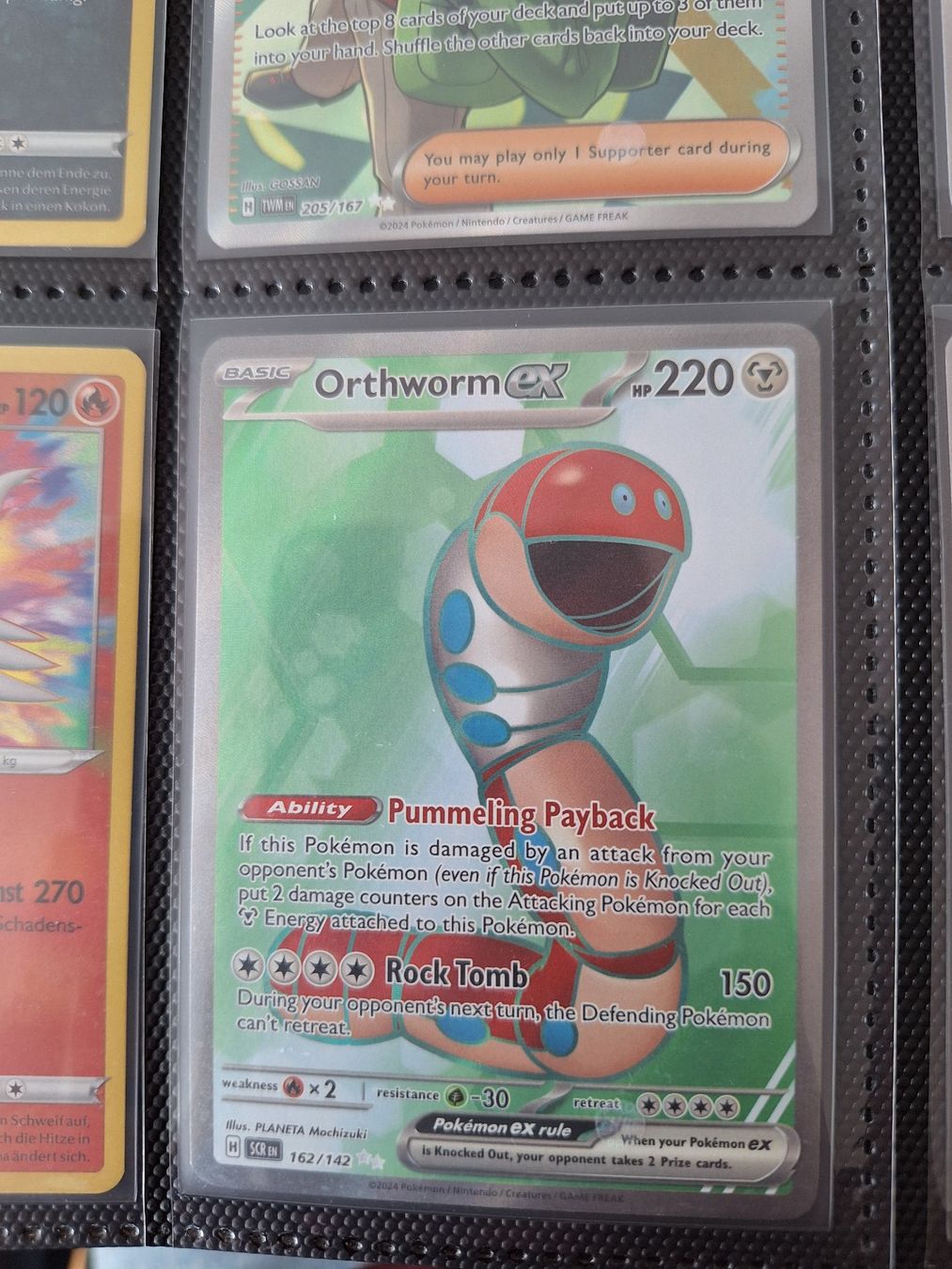 Pokémon Sammelbilder & Trading cards: ORthworm ex Full Art – Gebraucht aus Altstätten SG von GGsGameshop