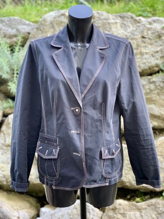 Betty Barclay Blazer Jacke Gr.40 blau, zu Kleid Rock Hose