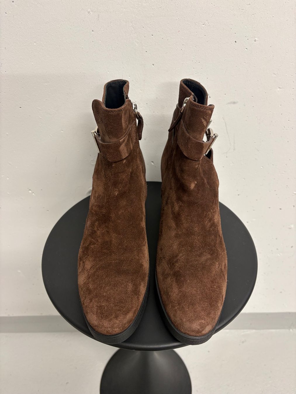 Tod'S Scarpe da donna: Tod's Stiefeletten Gr. 39 / 38.5 Braun Wildleder – Nuovo (secondo la descrizione) da Regensdorf venduto da secondchancefashion 2