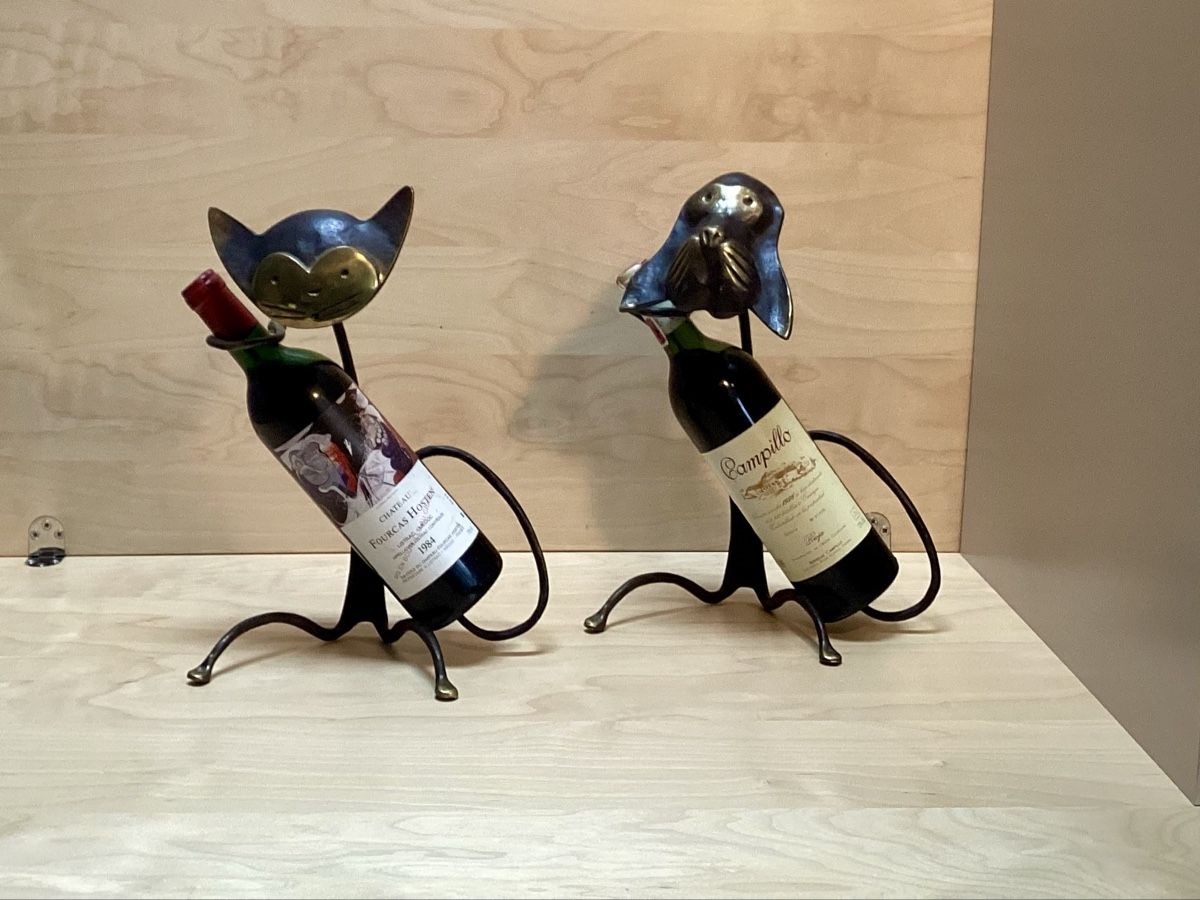 Figuren: Set: Flaschenhalter Hund & Katze: Walter Bosse – Gebraucht aus Burgdorf von swintila