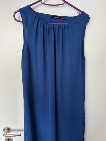 Massimo Dutti blue dress size S sleeveless