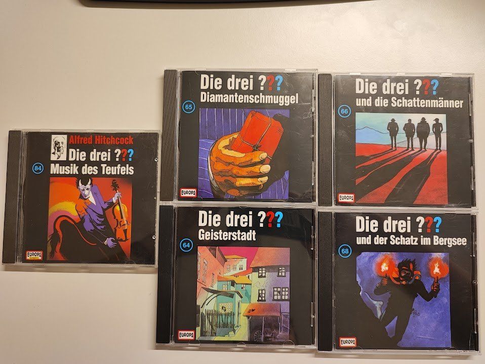 Die drei Fragezeichen 5 CD (gut erhalten) (Gebraucht) in Basel für CHF ...
