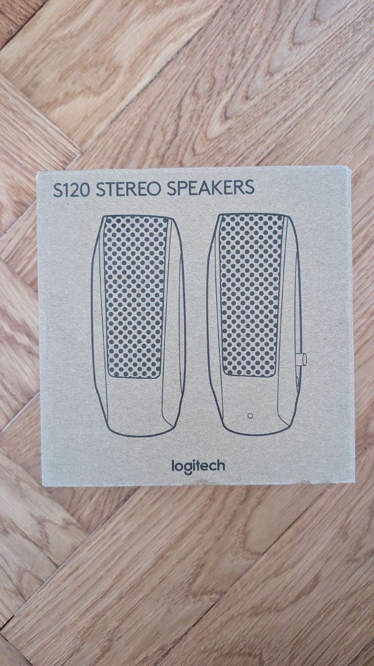 Logitech Lautsprecher: Logitech S120 Stereo Lautsprecher – Neu und originalverpackt aus Bern von mag_jp6y 1