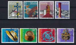 Pro Patria Serie 1995+1986 mit ET Eckstempel