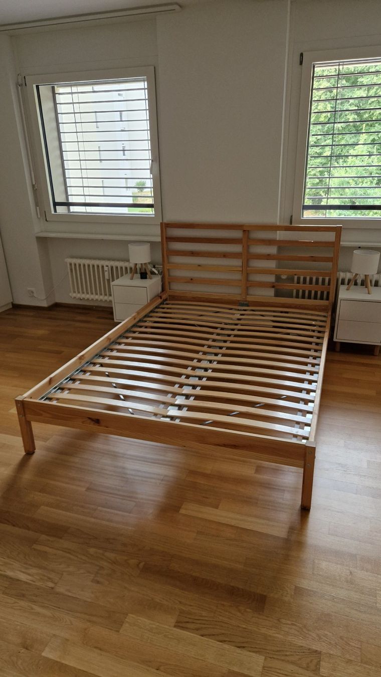 Ikea Letti: IKEA TRAVA Bettgestell 140x200cm – Usato da Liestal venduto da koe_x6fb 1