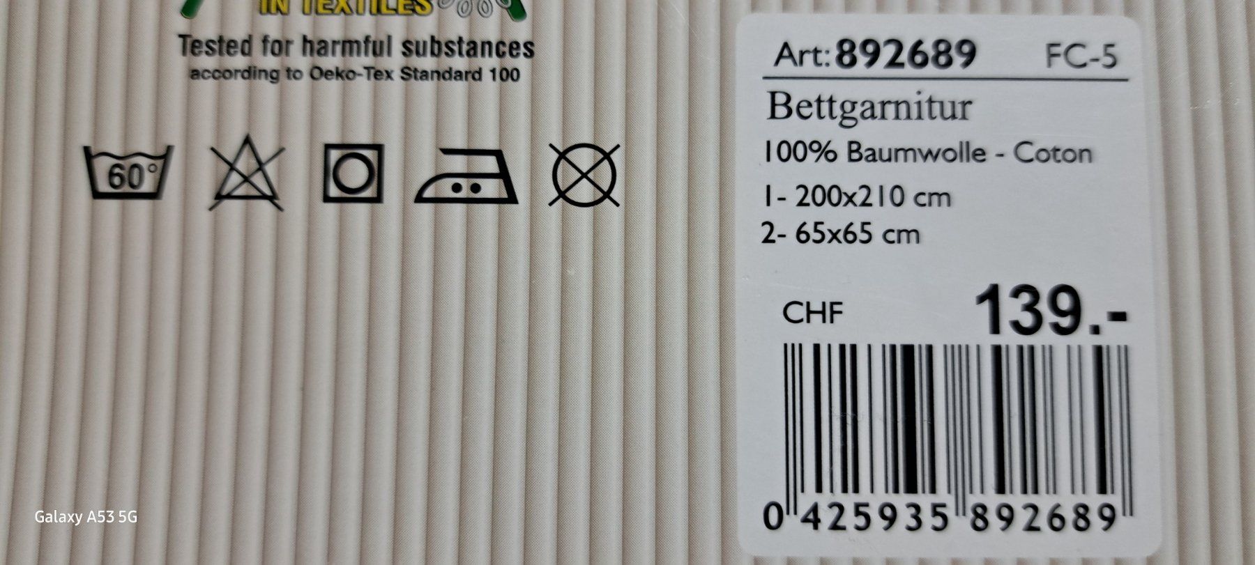 Biancheria da letto: BETTGARNITUR 3D SATIN DELUXE – Nuovo e nell'imballaggio originale da Frauenfeld venduto da berk39 3