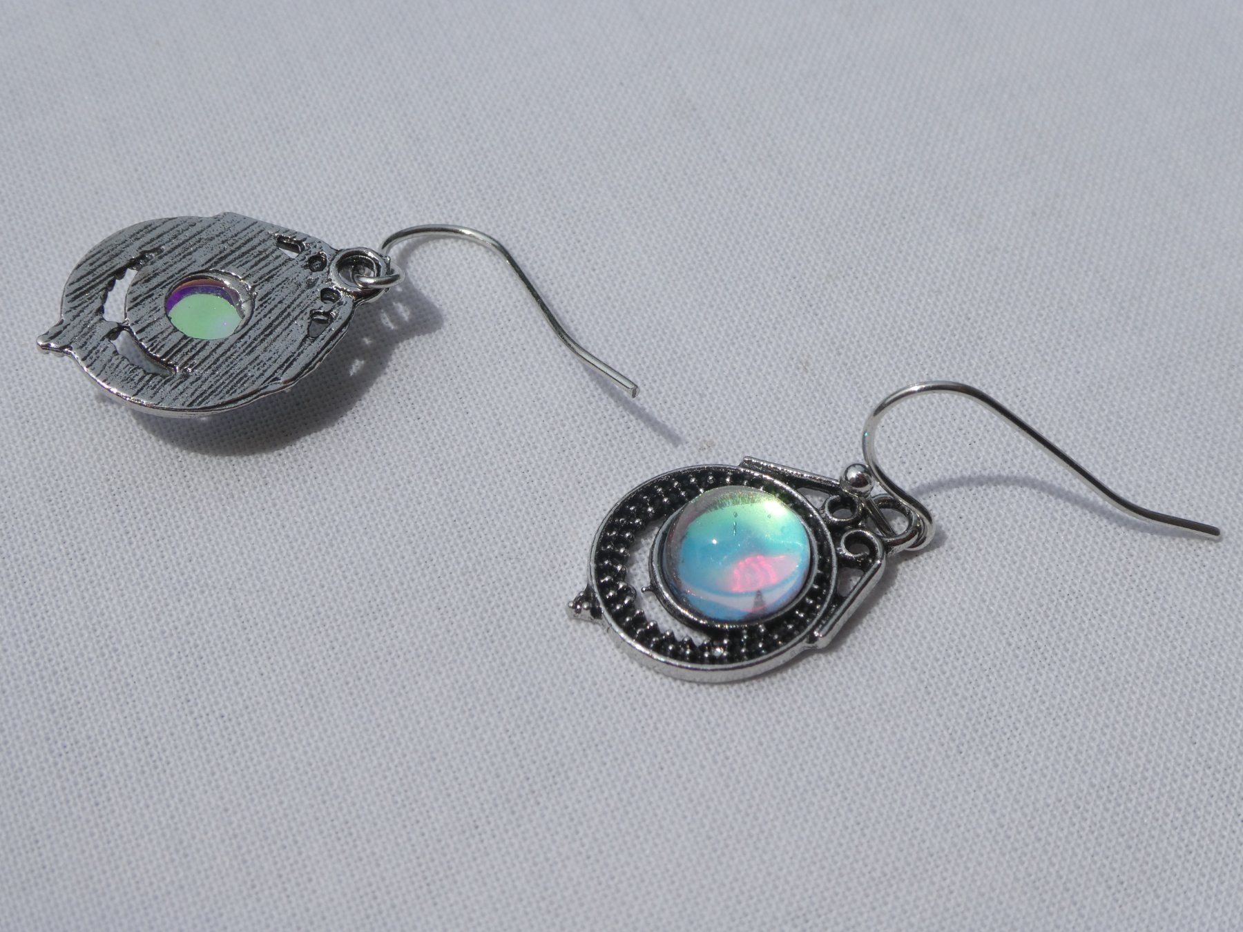 Boucles d'oreille: Retro Ohrhänger mit Resin-Kern, Modeschmuck /NEU – Neuf (Voir description) à Gattikon par kaandooh 3