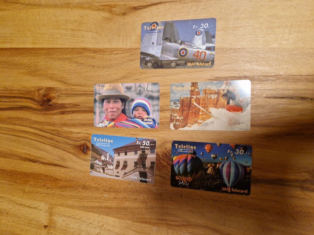 Cartes de téléphone: Teleline die Post Taxcard Sammlung – D'occasion à Goldach par Napoleon_1992