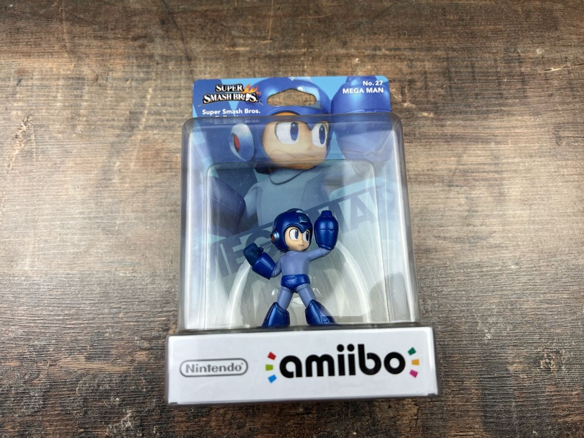 Nintendo Statuette: Nintendo Amiibo Nr. 27 Mega Man Neu OVP – Nuovo e nell'imballaggio originale da Hallau venduto da R.R.91