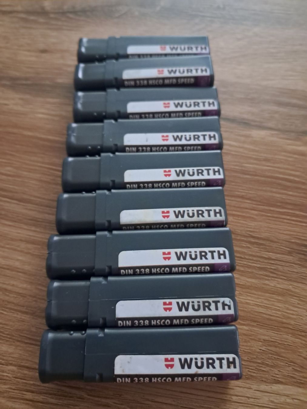 Würth Tutti gli attrezzi: 90stk Bohrer NEU DIN 338 HSCO MFD SPEED – Nuovo (secondo la descrizione) da Einsiedeln venduto da Biberchrouser76