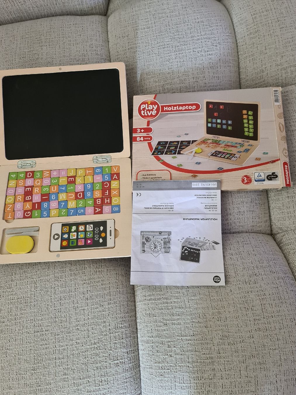 Wandtafeln: Holz-Laptop mit Magnet-Tafel – Gebraucht aus Thun von erh_fs86