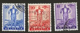 Schweiz 1936 Zuschlagsausgaben Wehranleihe