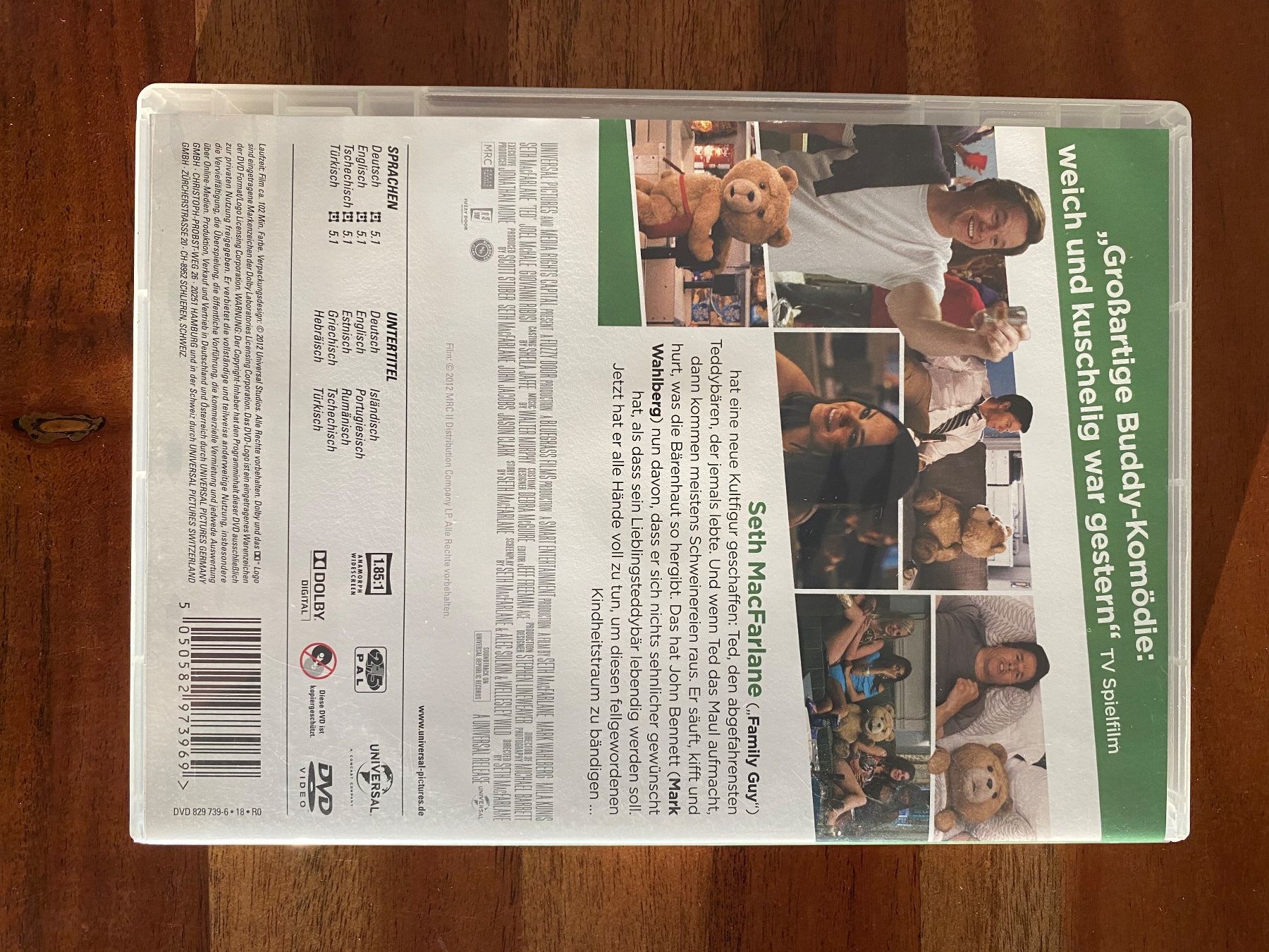 Tutti i DVDs: Ted DVD - Lustige Buddy-Komödie – Usato da Däniken SO venduto da reyna77 1
