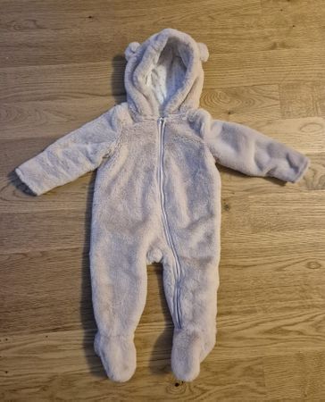 MANOR Neu Winteranzug Baby rosa Gr. 74 / 9 M