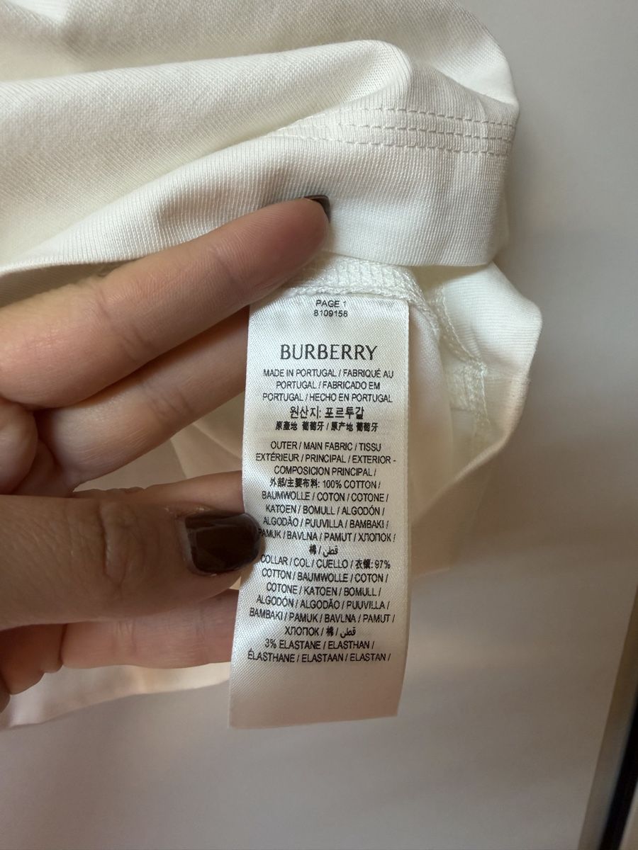 Burberry T-shirt: Burberry tshirt – Nuovo e nell'imballaggio originale da Fahrweid venduto da Stellar_times 2